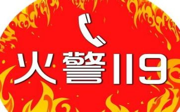 119消防宣传活动方案参考6篇