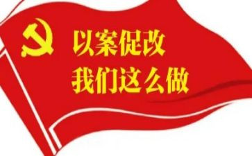 以案促改以案促治心得体会推荐7篇