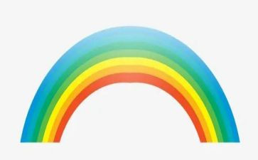 幼儿园大班彩虹的教案5篇