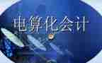电算化实训心得体会8篇