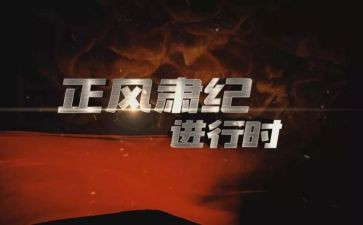 正风肃纪自查报告精选7篇