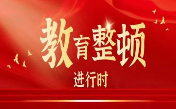 公安教育整顿工作总结8篇