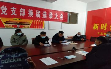 村党支部换届的工作报告6篇